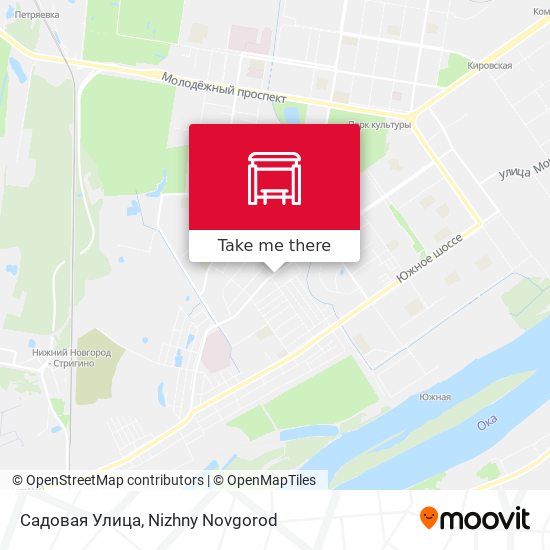 Садовая Улица map