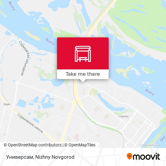 Универсам map