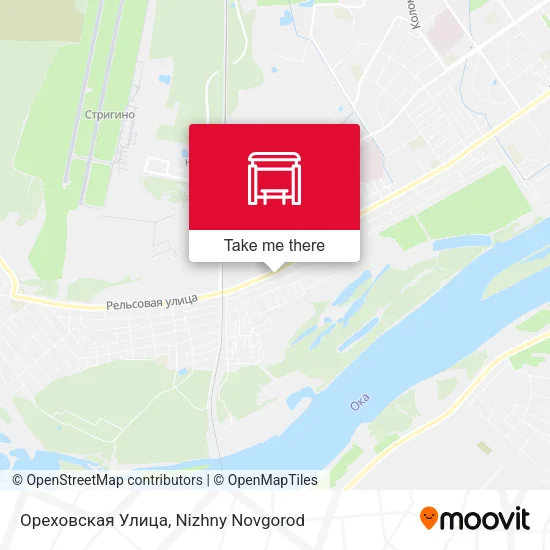Ореховская Улица map