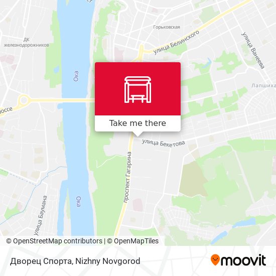 Дворец Спорта map