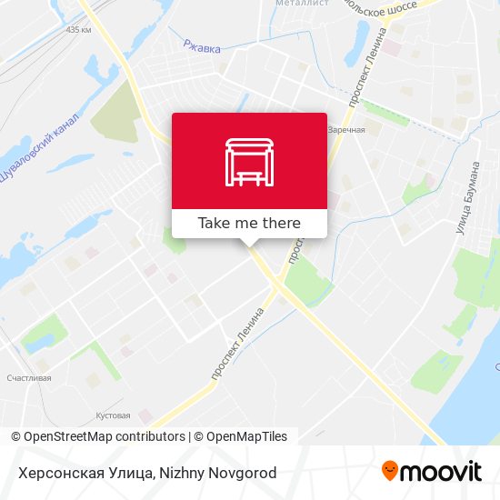 Херсонская Улица map