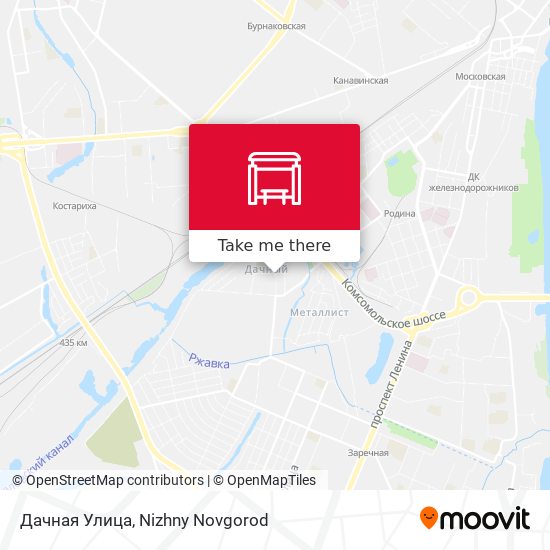 Дачная Улица map