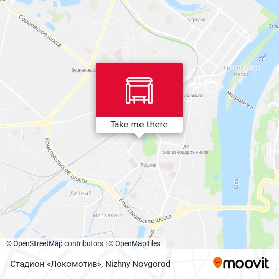 Стадион «Локомотив» map