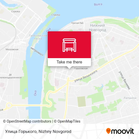 Улица Горького map