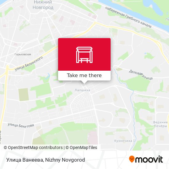 Улица Ванеева map