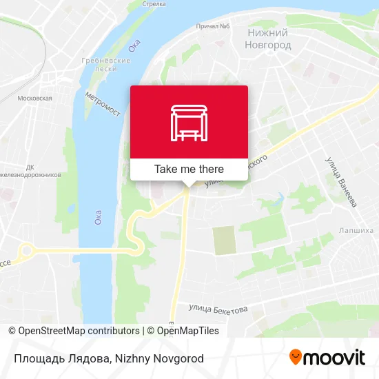 Площадь Лядова map