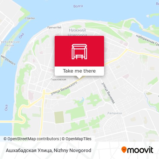 Ашхабадская Улица map