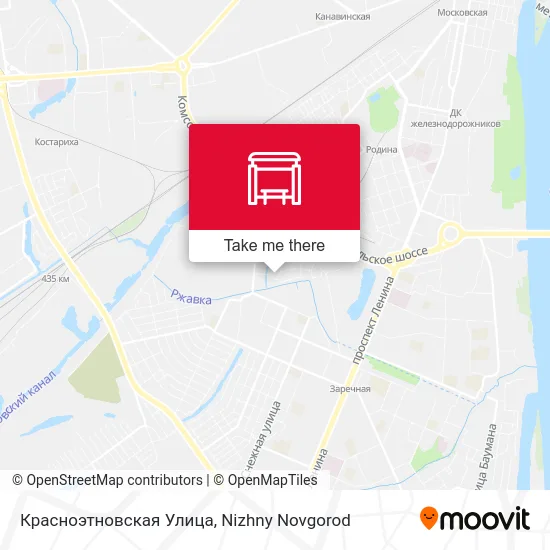 Красноэтновская Улица map