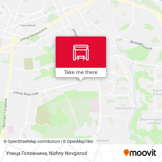 Улица Головнина map