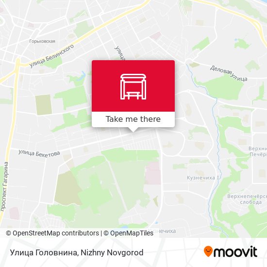 Улица Головнина map