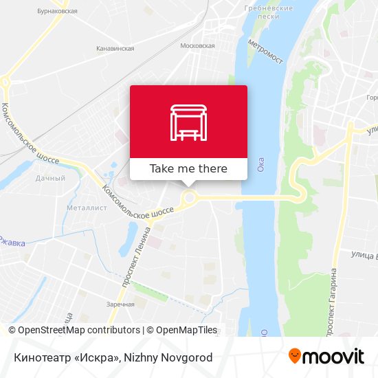Кинотеатр «Искра» map