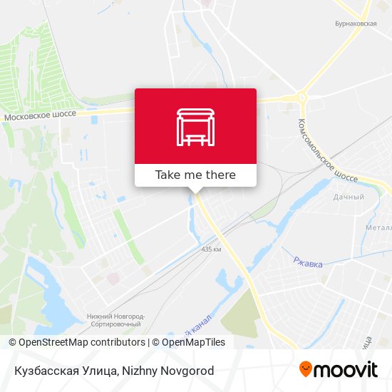 Кузбасская Улица map