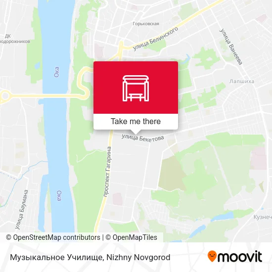 Музыкальное Училище map
