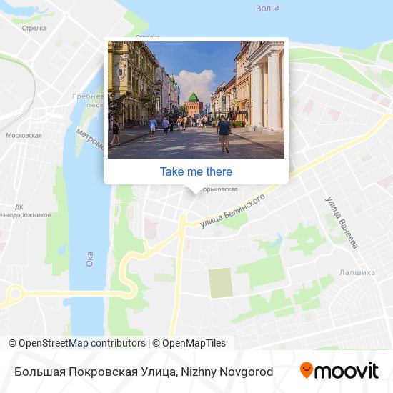 Большая Покровская Улица map