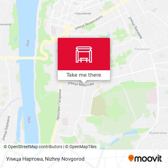 Улица Нартова map
