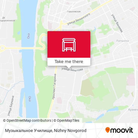 Музыкальное Училище map