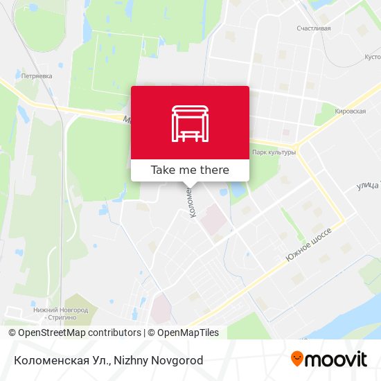 Коломенская Ул. map