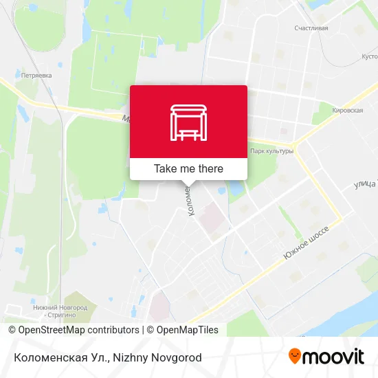 Коломенская Ул. map
