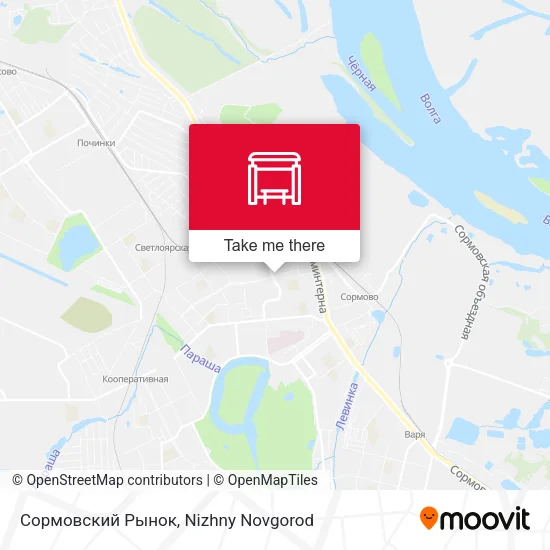 Сормовский Рынок map