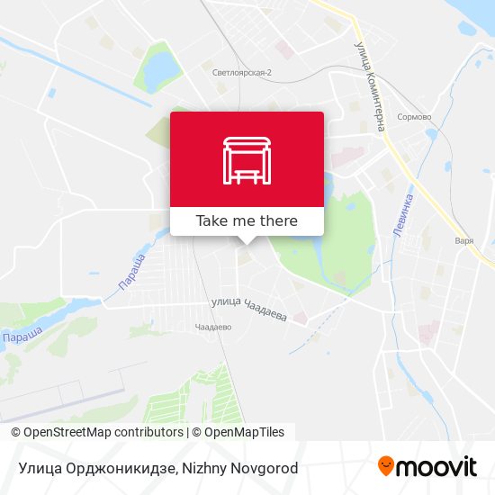 Улица Орджоникидзе map