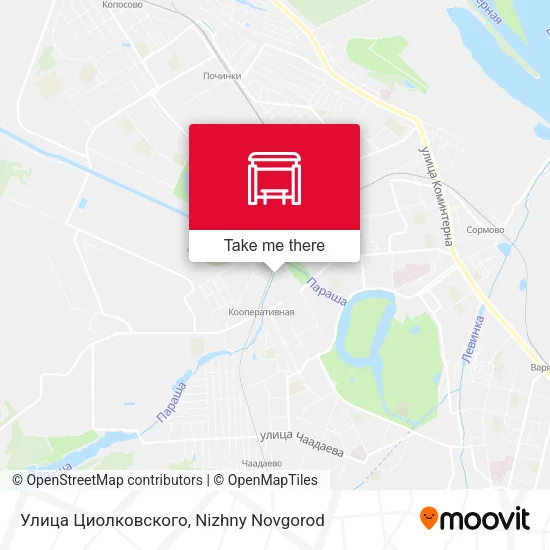 Улица Циолковского map