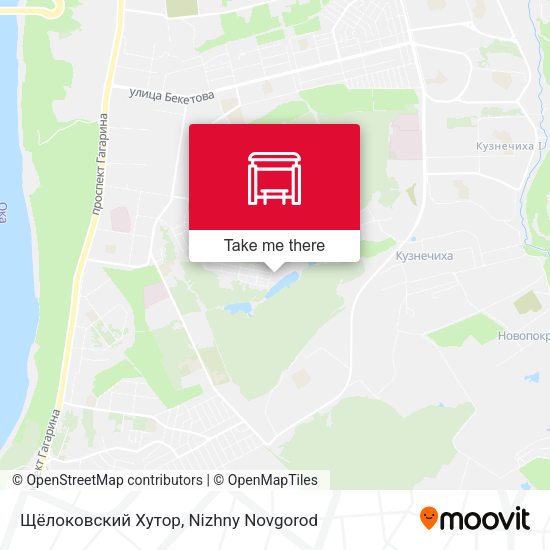 Щёлоковский Хутор map