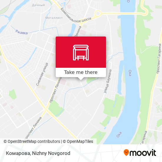 Комарова map