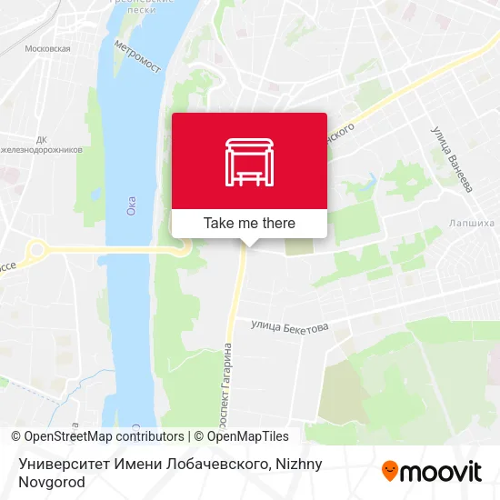 Университет Имени Лобачевского map