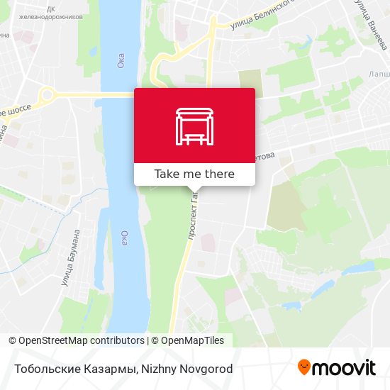 Тобольские Казармы map