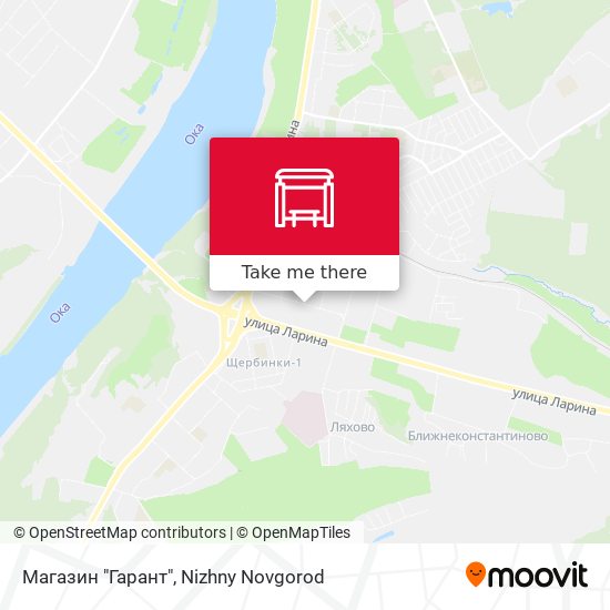 Магазин "Гарант" map