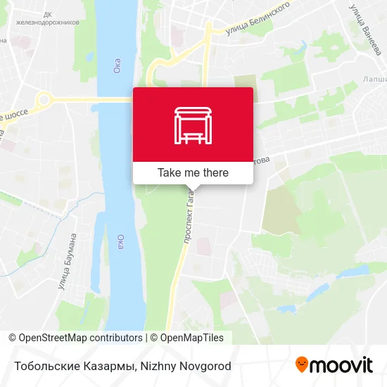 Тобольские Казармы map