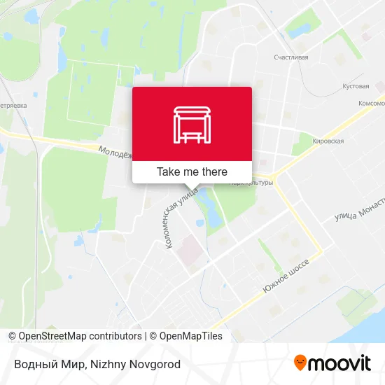 Водный Мир map