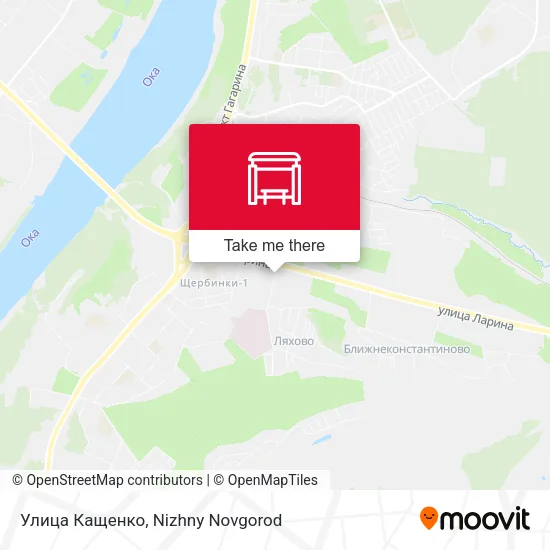 Улица Кащенко map