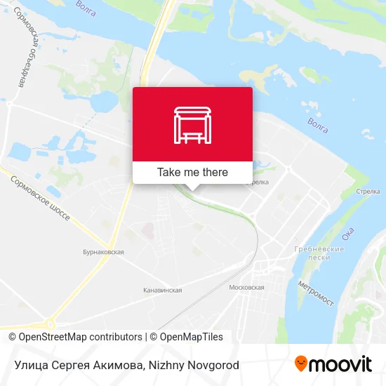 Улица Сергея Акимова map