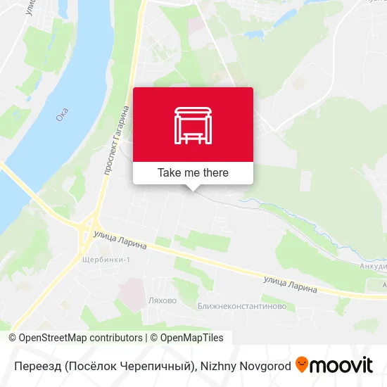 Переезд (Посёлок Черепичный) map