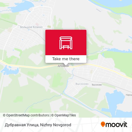 Дубравная Улица map