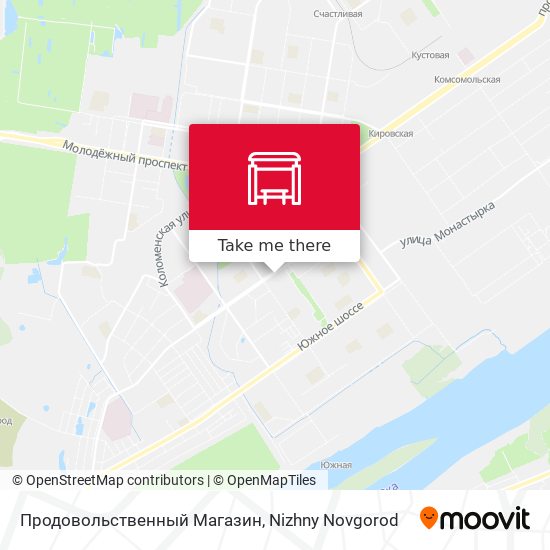 Продовольственный Магазин map