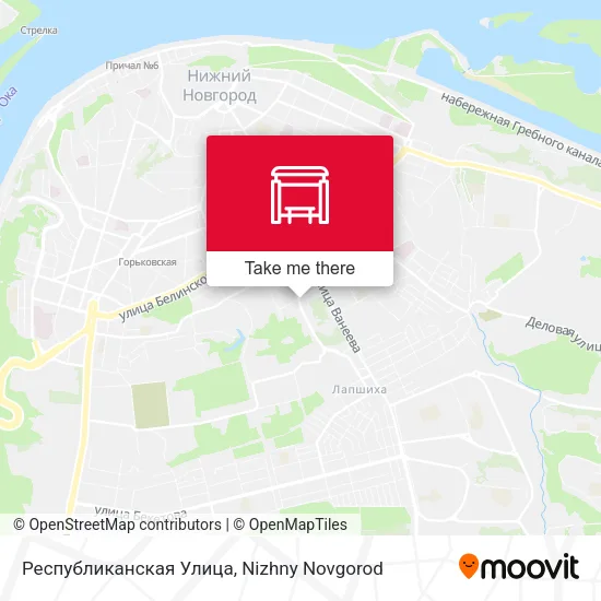 Республиканская Улица map