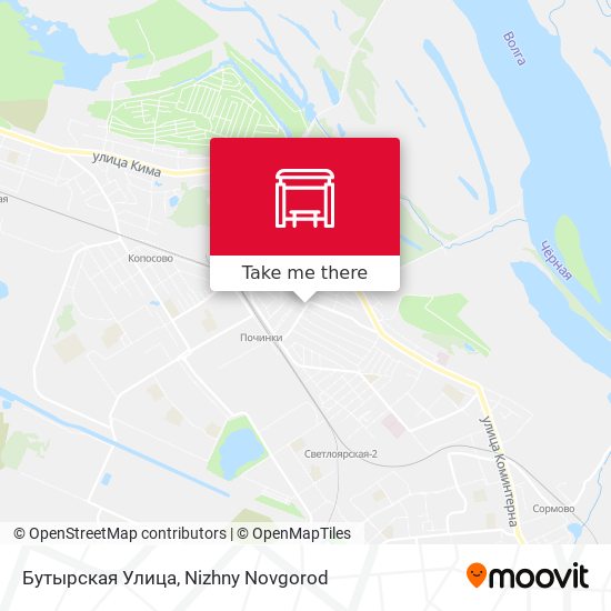 Бутырская Улица map