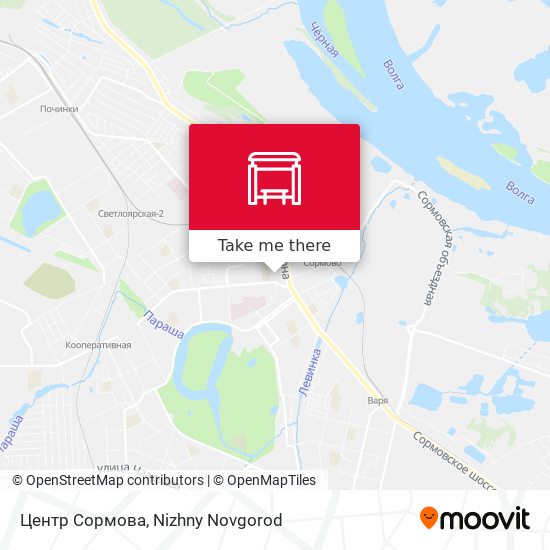 Центр Сормова map