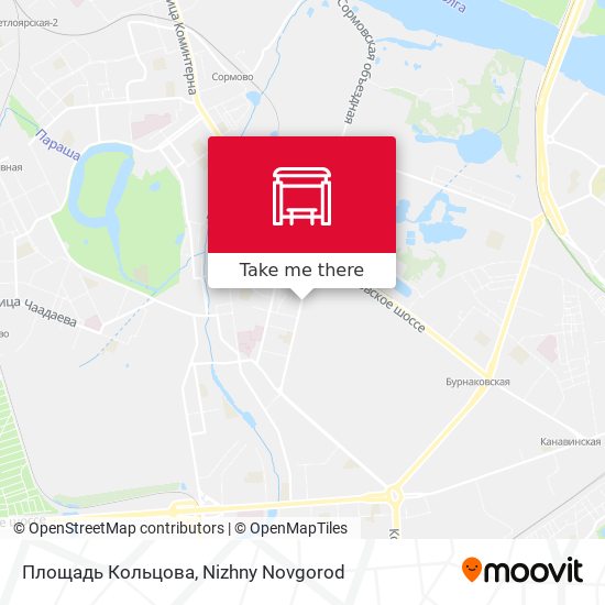 Площадь Кольцова map