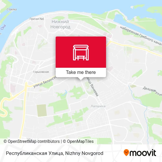 Республиканская Улица map