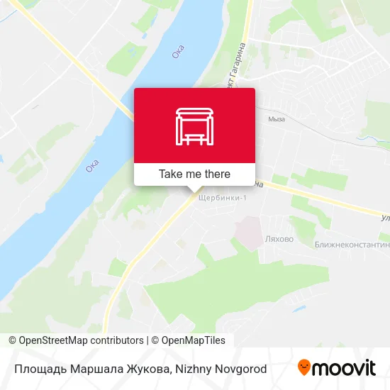 Площадь Маршала Жукова map