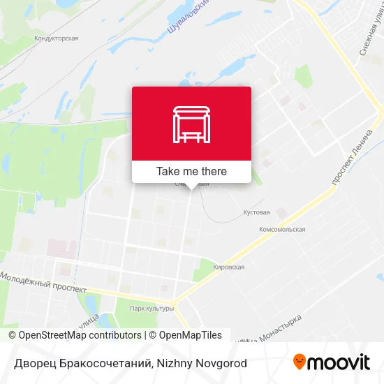 Дворец Бракосочетаний map