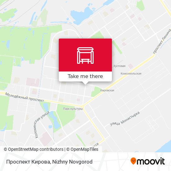 Проспект Кирова map