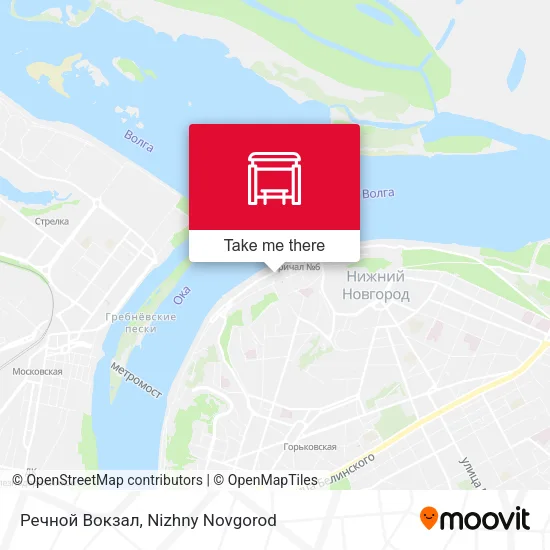 Речной Вокзал map