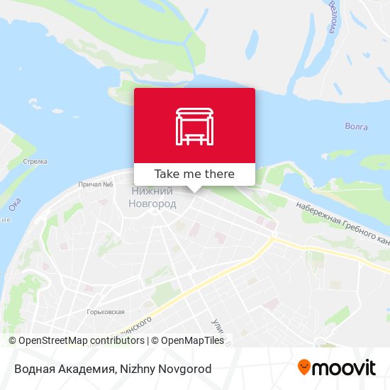 Водная Академия map