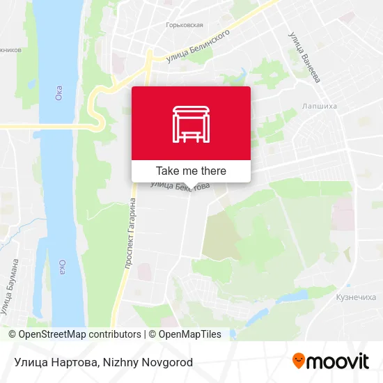 Улица Нартова map