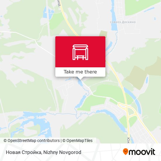 Новая Стройка map