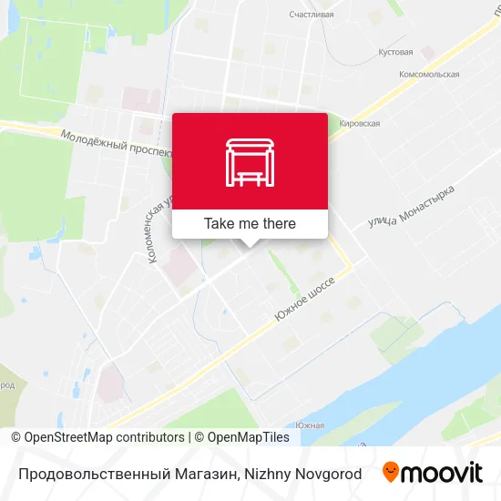 Продовольственный Магазин map